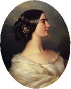 Franz Xaver Winterhalter Charlotte Stuart, Viscountess Canning oil painting on canvas